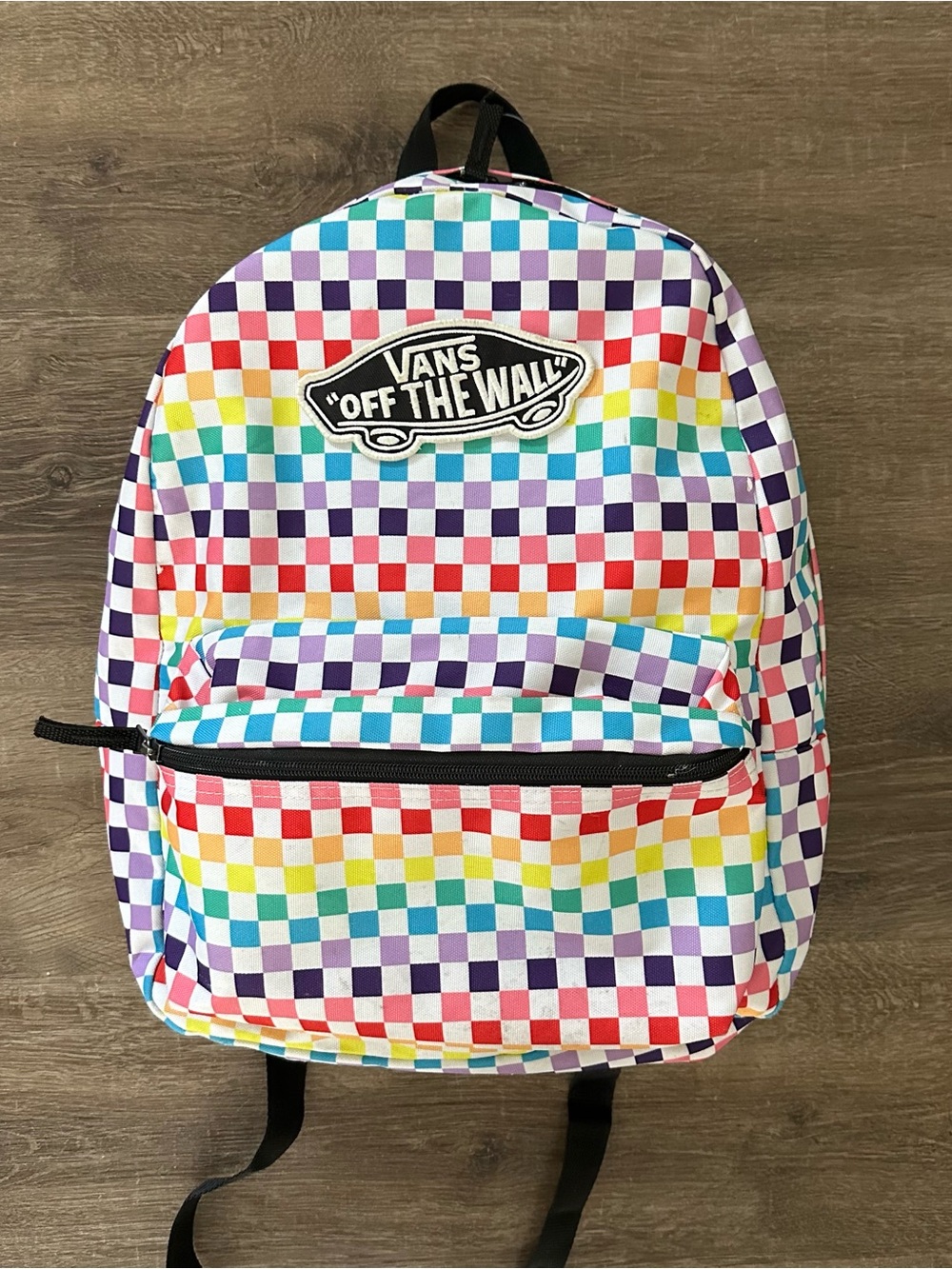 Vans Off The Wall Realm Backpack Checker Bloc